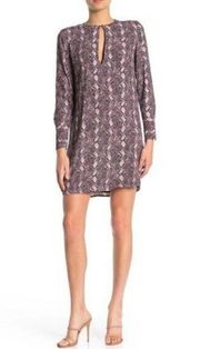 Equipment Bonnie Snake Print Dress Size Small New with Tags