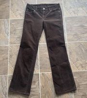 J. Crew Stretch Vintage Favorite Fit Brown Corduroy Jeans