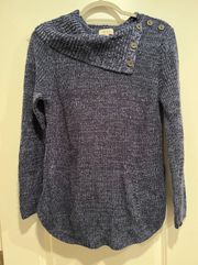 Blue Knit Sweater