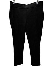 Andrew Marc Women's XL Black Faux Suede Dress Pants