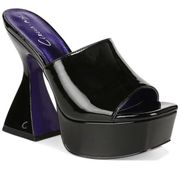 NEW Circus NY Sam Edelman Avery Black Patent Slip-On Platforms