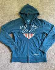 Life is Good women’s small blue jacket