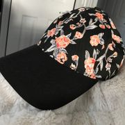 Lucky Brand floral cap NWOT