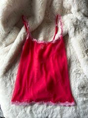 Victorias Secret Lace Tank Top