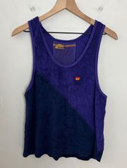 - Glider Racer Tank Terry Cloth Color Block