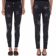 Stella McCartney Black Star Print Skinny Jeans  Size 26