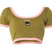 GCDD hello kitty squad crop top