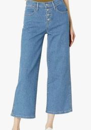 Levi’s  Women's Jeans Mile High Cropped Wide Leg