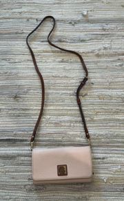 Pink Clutch Crossbody Purse