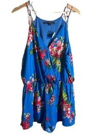 NWOT Love by Chelsey Floral Romper