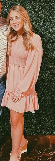 Dillards Pink Dress