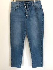 NEW Lucky Drew High Rise Mom Jean size 4/27