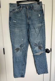 Old Navy patch jeans