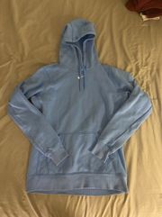 Baby Blue Drawstring Hoodie