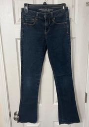 American Eagle skinny kick super stretch boot cut jeans