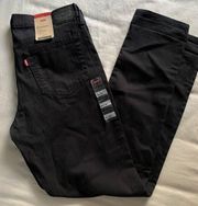 NWT 30x32 LEVI BLACK BOYFRIEND JEANS