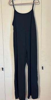 long black stretchy jumpsuit 