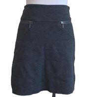 Athleta XXS strata grey knee length skirt‎