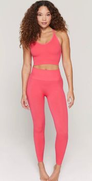 NWT  Icon High Waisted Leggings Ruby Pink XS