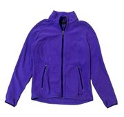 Marmot Polartec Fleece Jacket Full Zip Purple Womens Medium