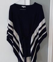 NEW Sweater Poncho!! Gorgeous L/XL Navy 😄