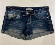 ZCO Jeans cuffed denim jean shorts size 9