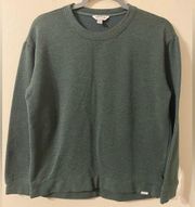 Orvis Women's Classic Collection Green Crew Neck Sweater Long Sleeve Size Small