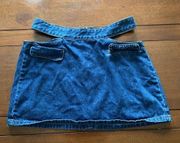 Shien Denim Mini Skirt