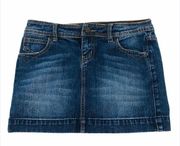 SO Mini Jean Skirt, Blue, Juniors 3