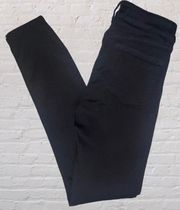 Size 25 Florence Instasculpt Skinny Jeans Black Stretch Slim Casual Moto