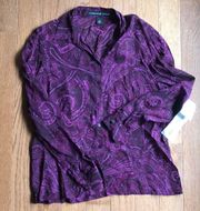 NWT  Venetian Romance boysenberry