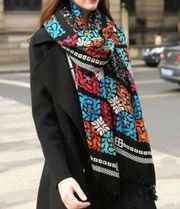 Dana Xu NWT wool large scarf wrap