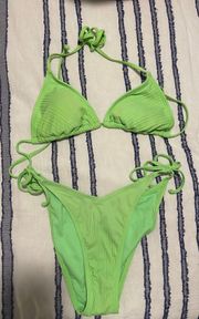 Target Neón Green Swimsuit