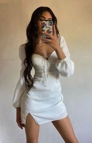 White Mini Dress