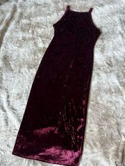 Joe & Elle Crushed Velvet Body Con Dress