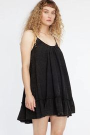 Lacausa Reina Mini Black Dress