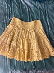 Outfitters Yellow Skirt