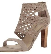 Seychelles Womens Turn Things Around Dress Pump Taupe Heels Sandals Size 8 Shoes