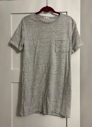 Gray T-shirt Dress