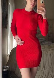 rib knit dress open back mini dress