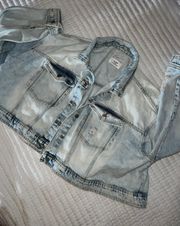 Distressed Jean Jacket 