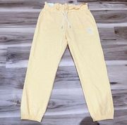 NEW C&C California Yellow Joggers Sweatpants Women’s Large