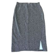 Philosophy grey knit pencil skirt