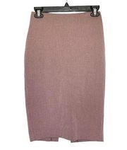 Womens Skirt Sz 0 High Waist Textured Pencil Office Work Wear Corporate