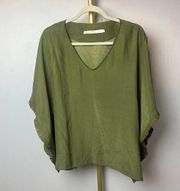 Marie Oliver Green Hudson Top Sz. XS