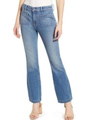 NWT Current/Elliott Cropped Boot Cut Jeans Size 23