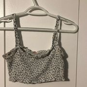 Lottie Moss Women’s Size Medium Floral Crop Top