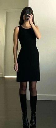 Vintage Y2K Mini Dress Black Size 2