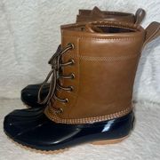 Sporto Ariel duck boots size 6