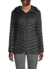 NWT Lands End Wanderweight Ultralight Packable Hooded Long Down Jacket 1X NEW